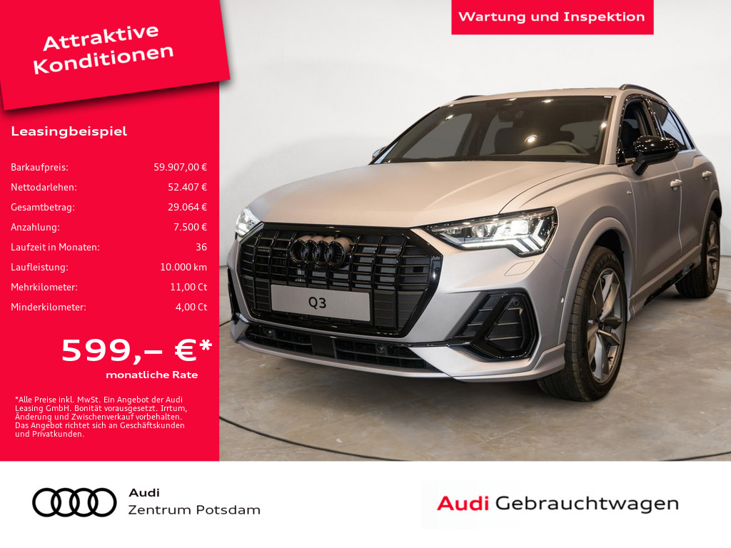 Q3 S line 40 TFSI quattro 140190 kWPS S tronic