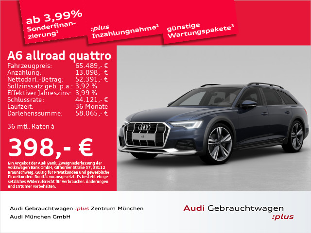 A6 allroad 40 TDI qu. S tronic Pano/ACC/AHK/Virtual+