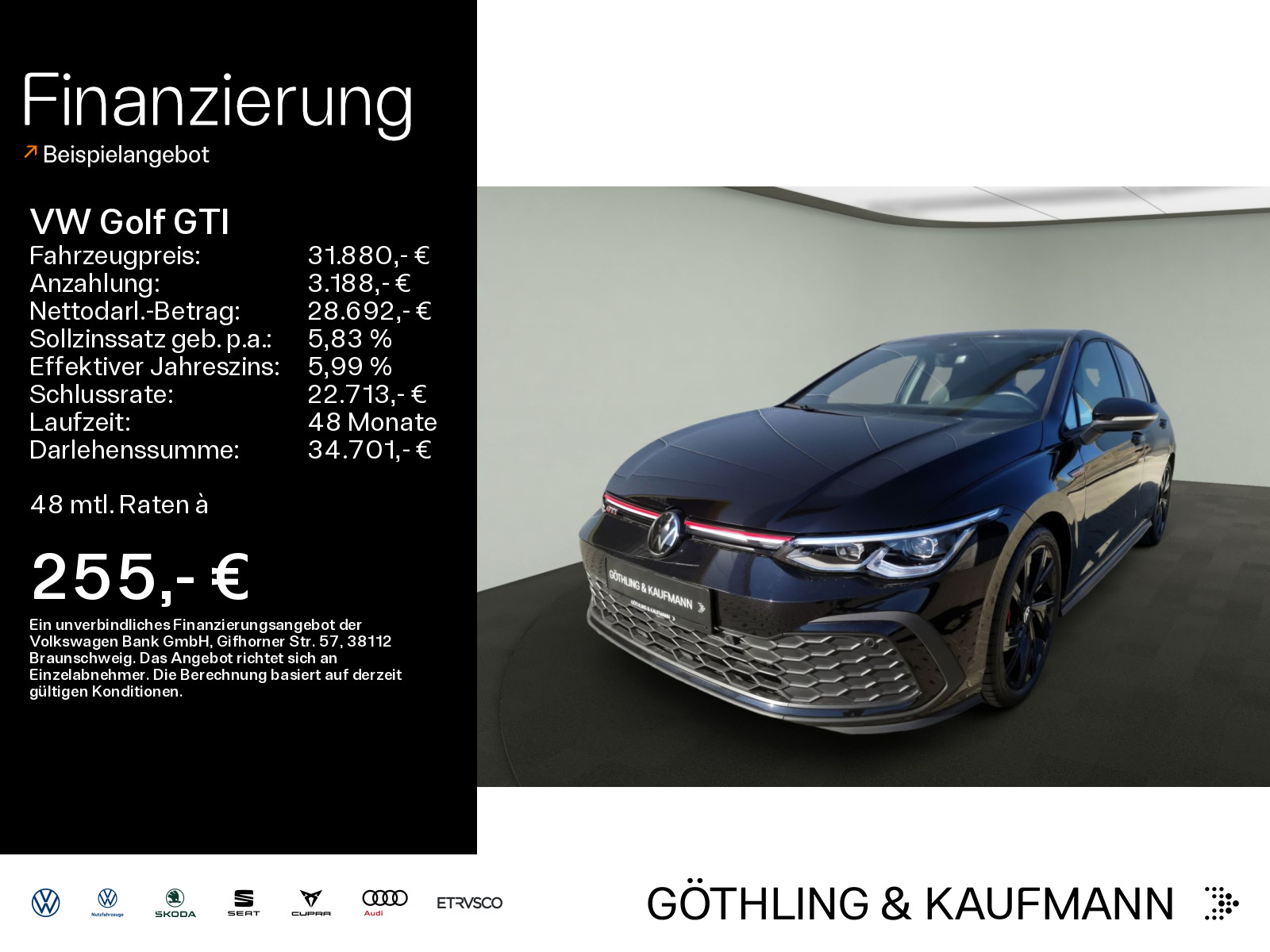 Golf GTI 2.0 TSI DSG*LED+*Navi*PDC*