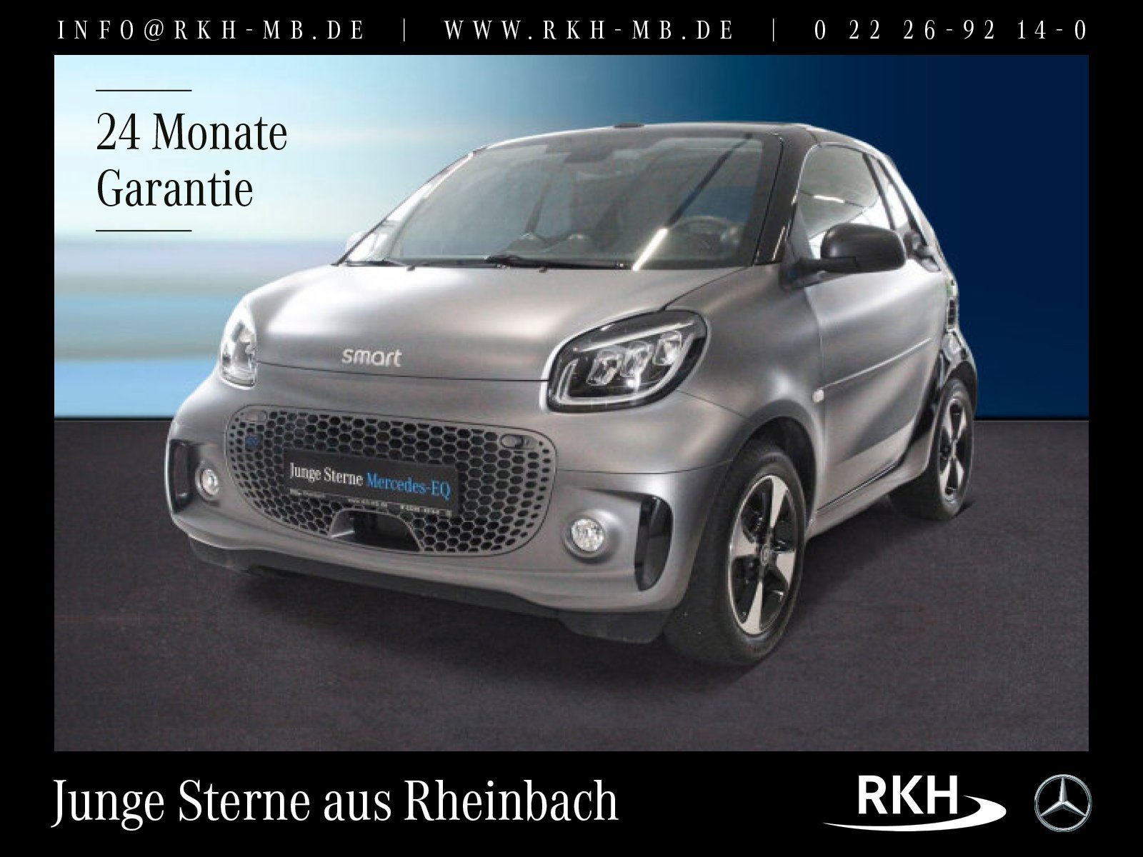 smart EQ fortwo cabrio 22kW-Bordl