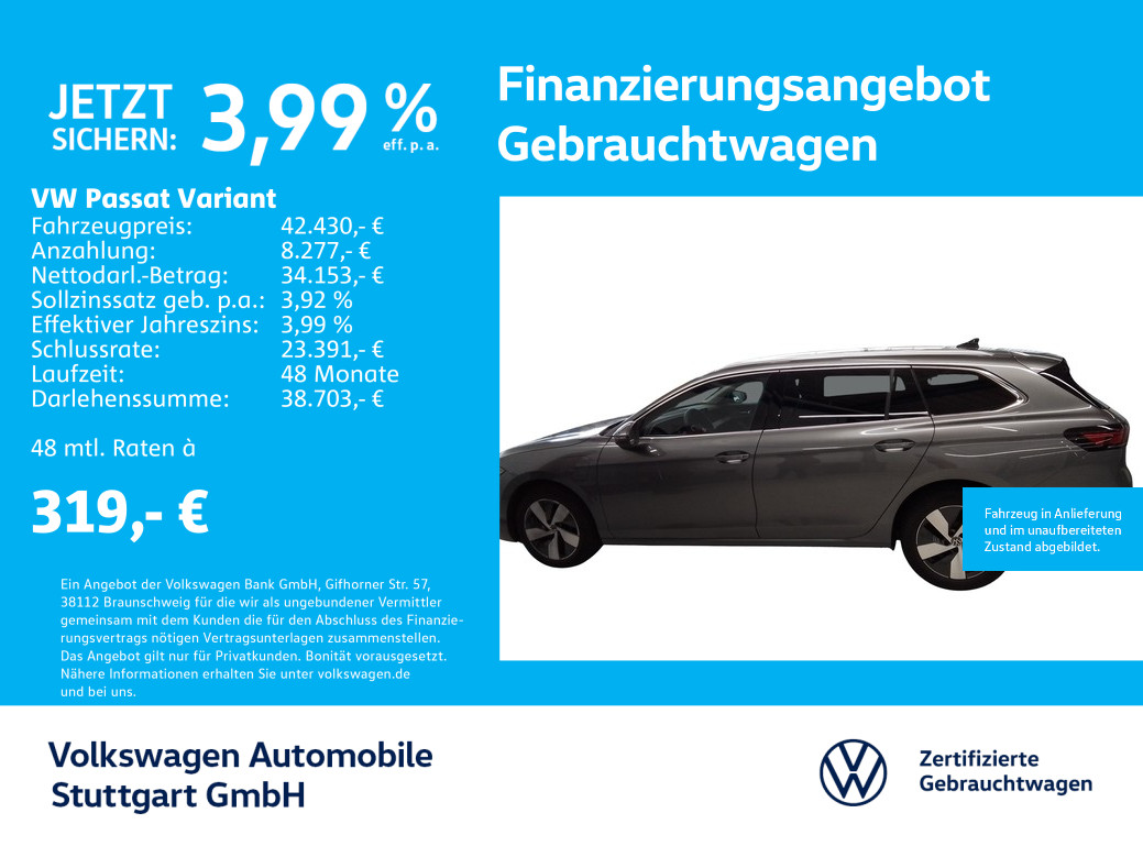 Volkswagen Passat Variant 1.5 TSI Business eHybrid