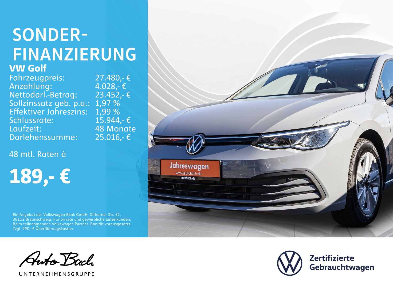 Volkswagen Golf 2.0 TDI VIII 