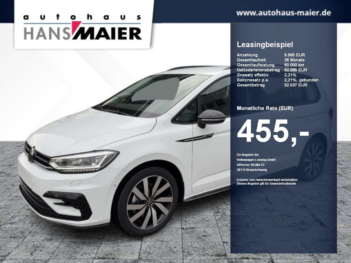 Touran Highline TSI DSG AHK R-Line 7Sitzer Rear