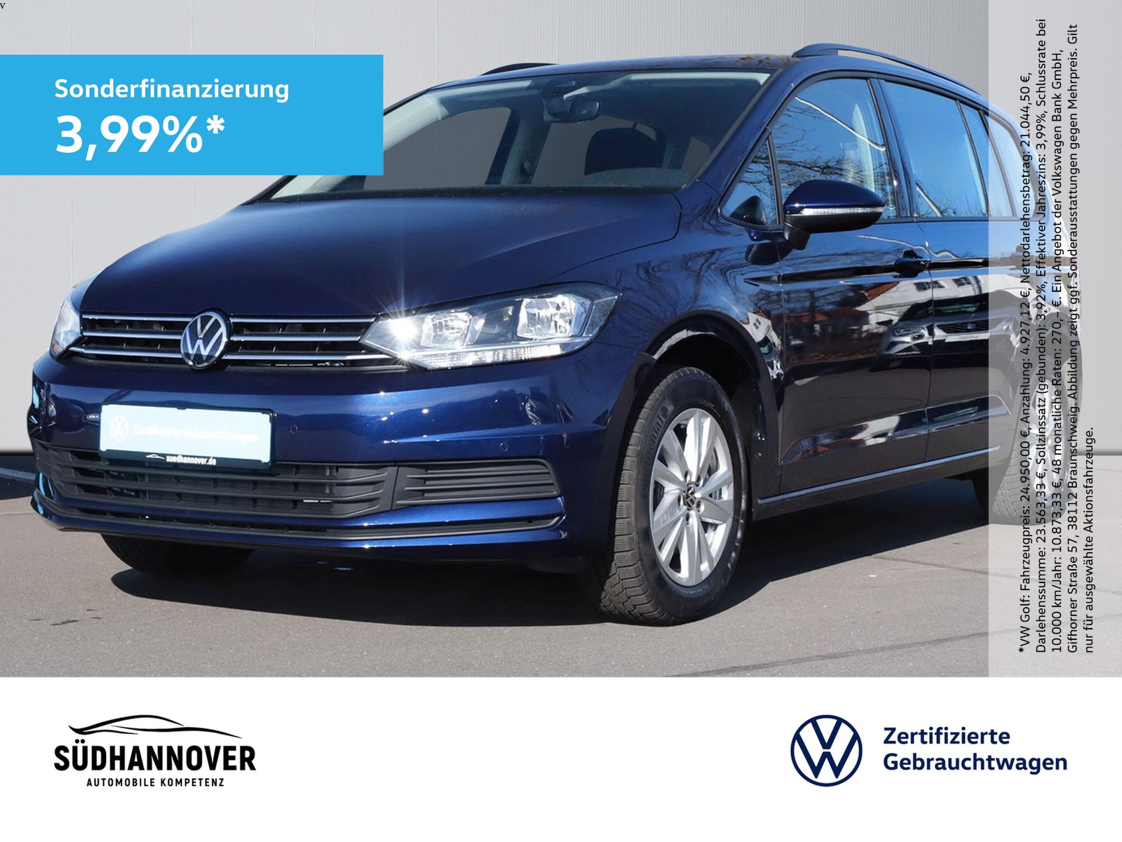 Touran Comfortline 1.5 TSI NAVI+7-SITZE+PDC+GRA