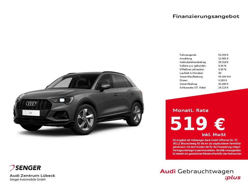 Q3 advanced 35 TFSI S tronic