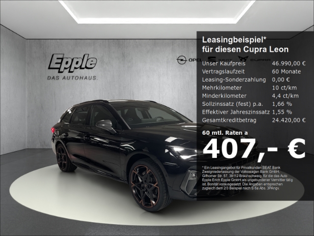 CUPRA Leon 1.5 Sportstourer Cupra ST VZ e-Hybrid Digitales