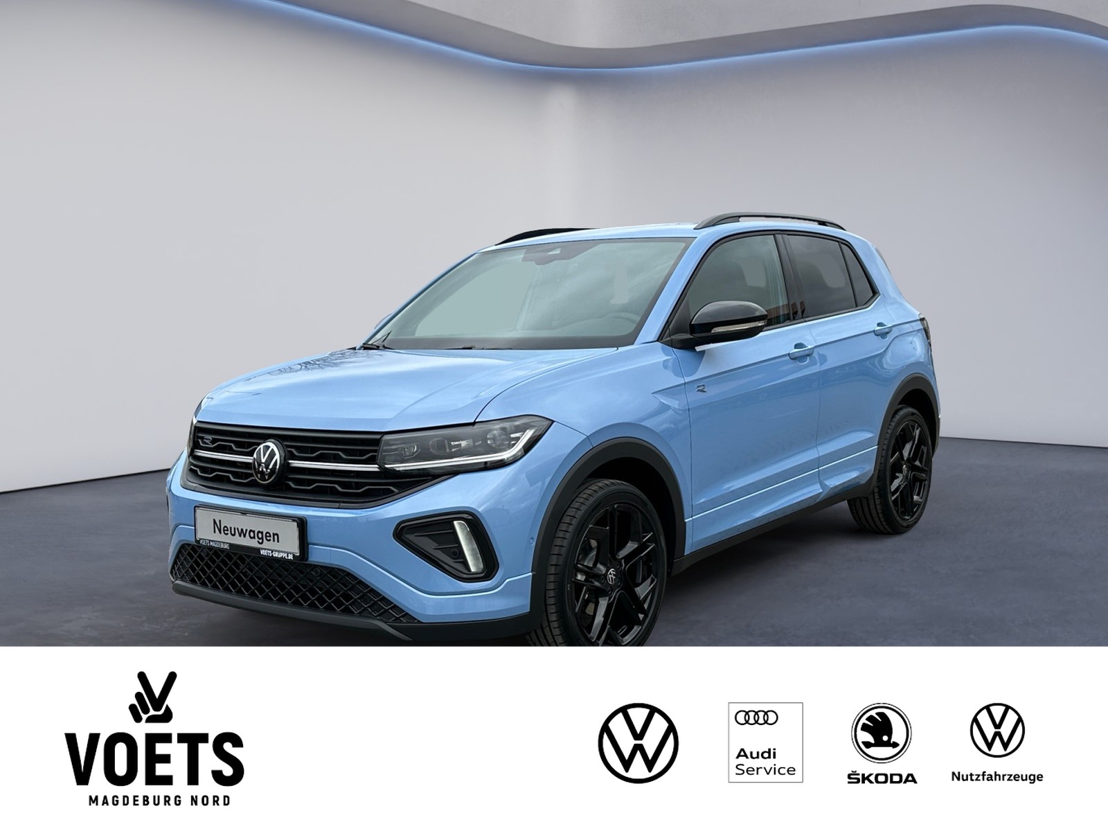T-Cross 1.0TSI DSG R-Line LED+NAVI+ACC+DAB+PDC+