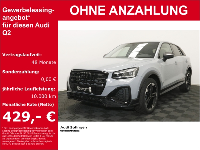 Q2 35 TFSI Standheizung Matrix S line