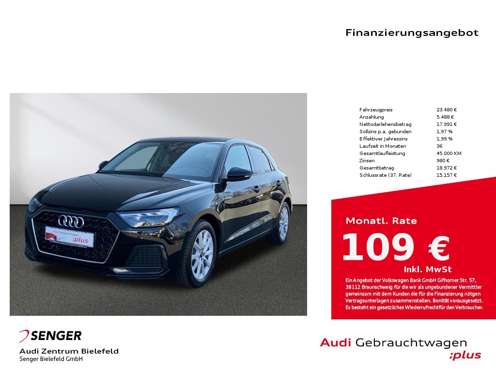 A1 Sportback Advanced 30 TFSI Sitzhzg. MMI LED 
