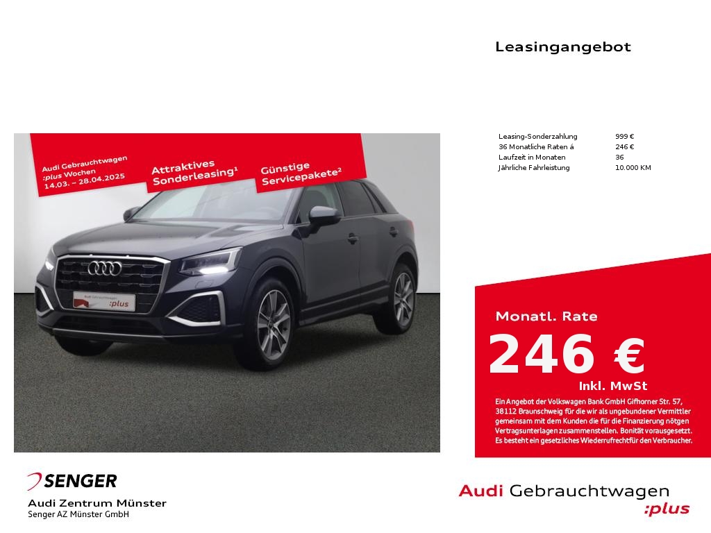 Audi Q2 35 TFSI advanced Komfortpak