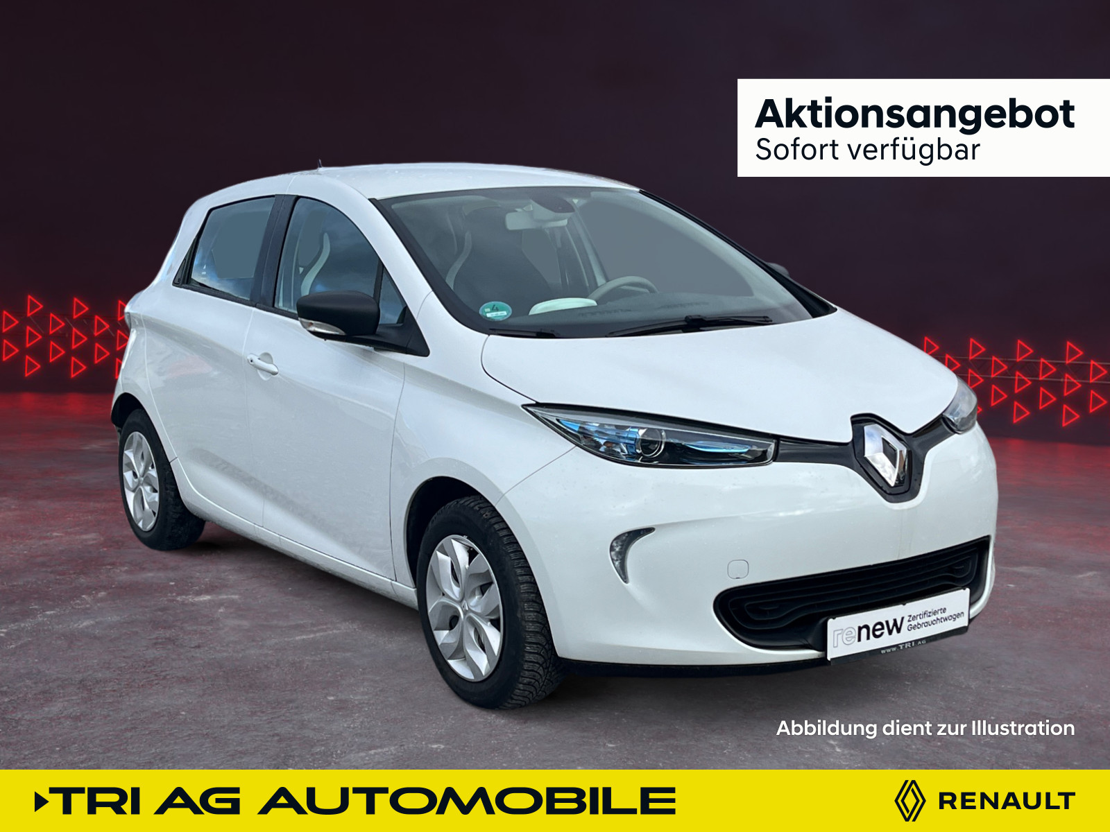 Renault ZOE Life zgl Batteriemiete Easy-Paket Comfort-Paket