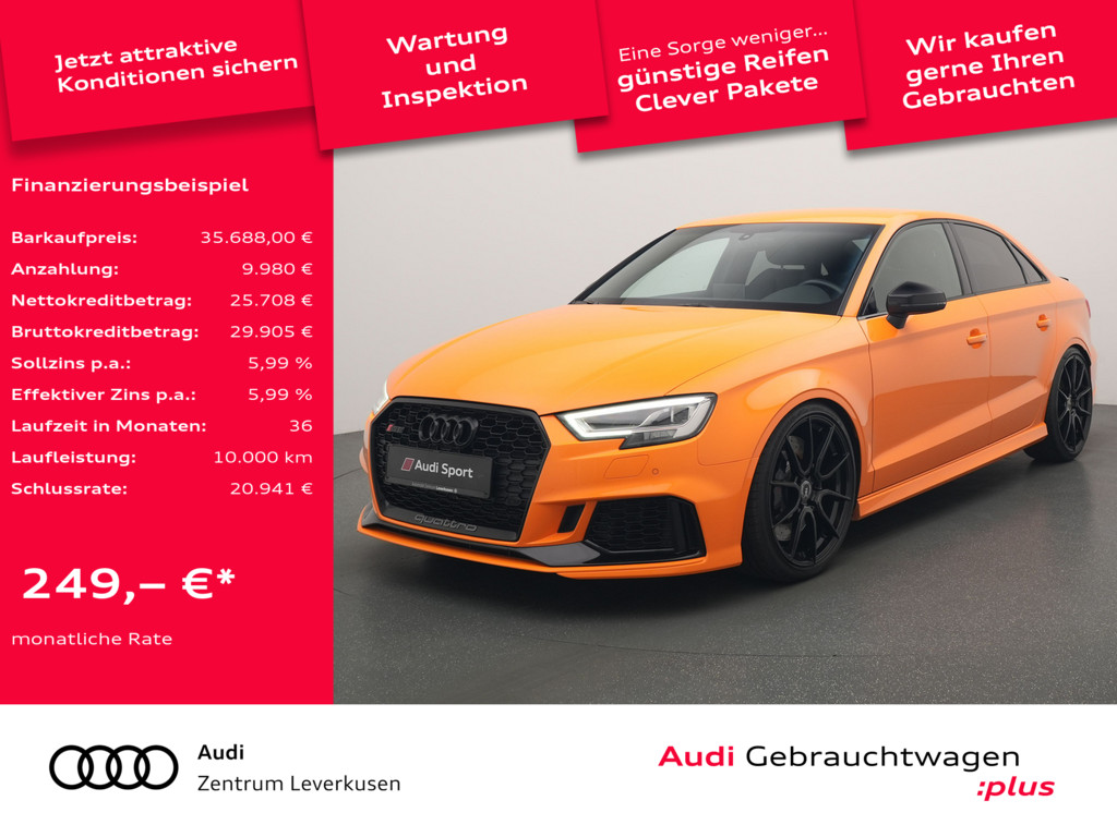 Audi RS3 S TRON NO OPF