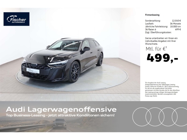 A6 Avant TDI quattro S line edition one