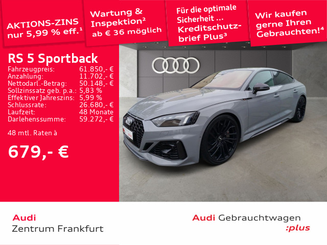 Audi RS5 Sportback Massage