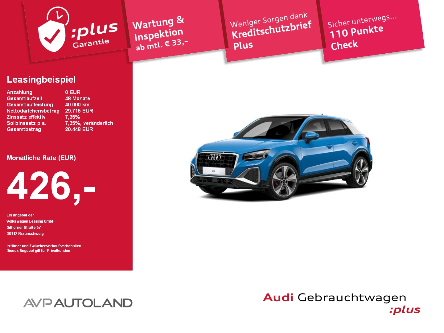 Q2 35 TDI S tronic S line | PANO | MMI NAVI+ |