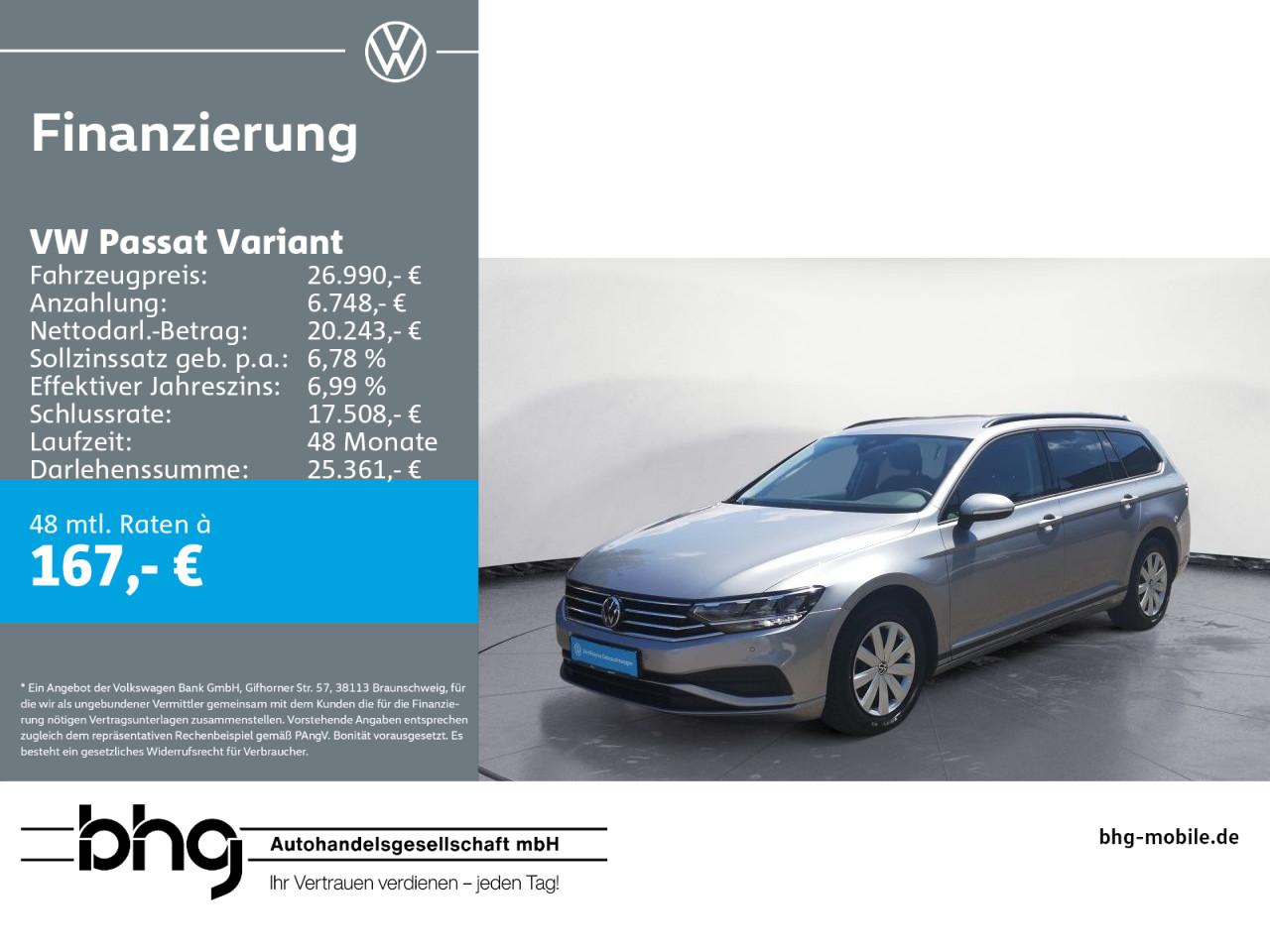 Volkswagen Passat Variant 2.0 TDI Conceptline #