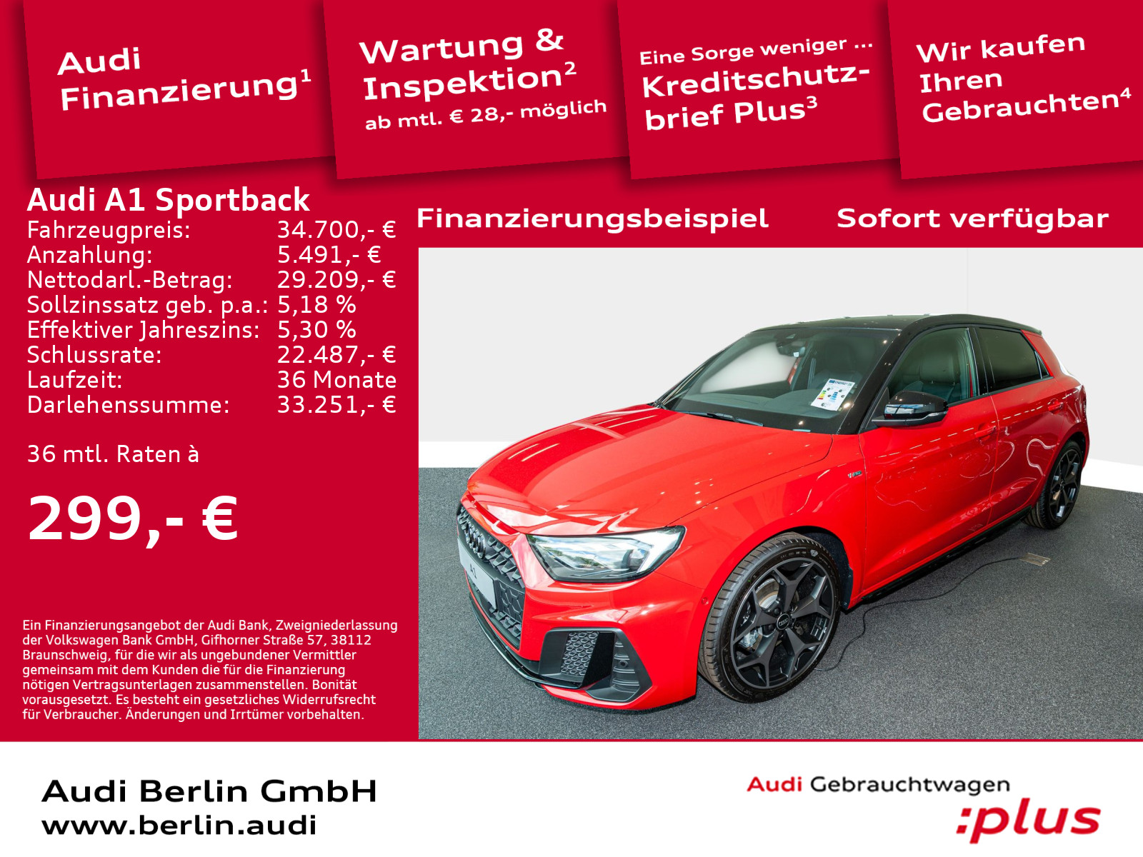A1 Sportback S line 35 TFSI S tronic