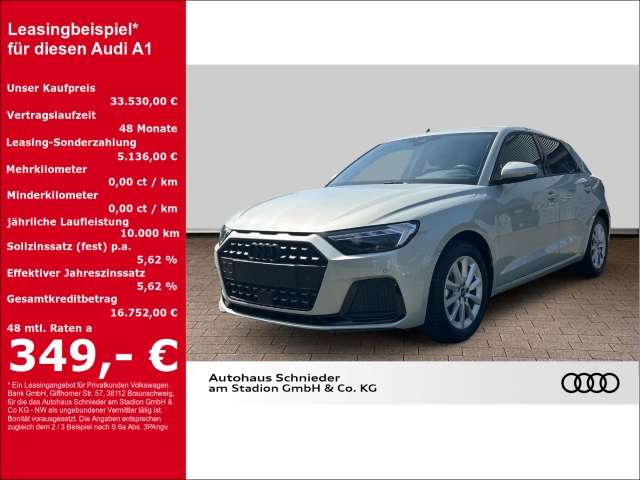 A1 ADVANCED 25 TFSI LED,SHZ,KAMERA,CARPLAY