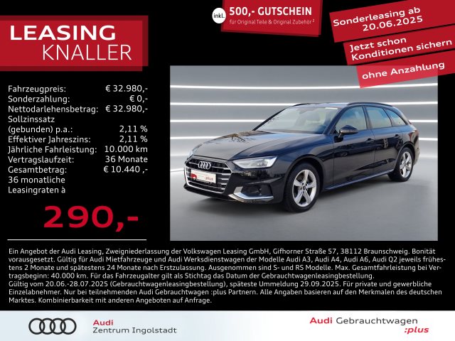 A4 Avant Advanced 35 TFSI NAVI ACC Kamera virtua