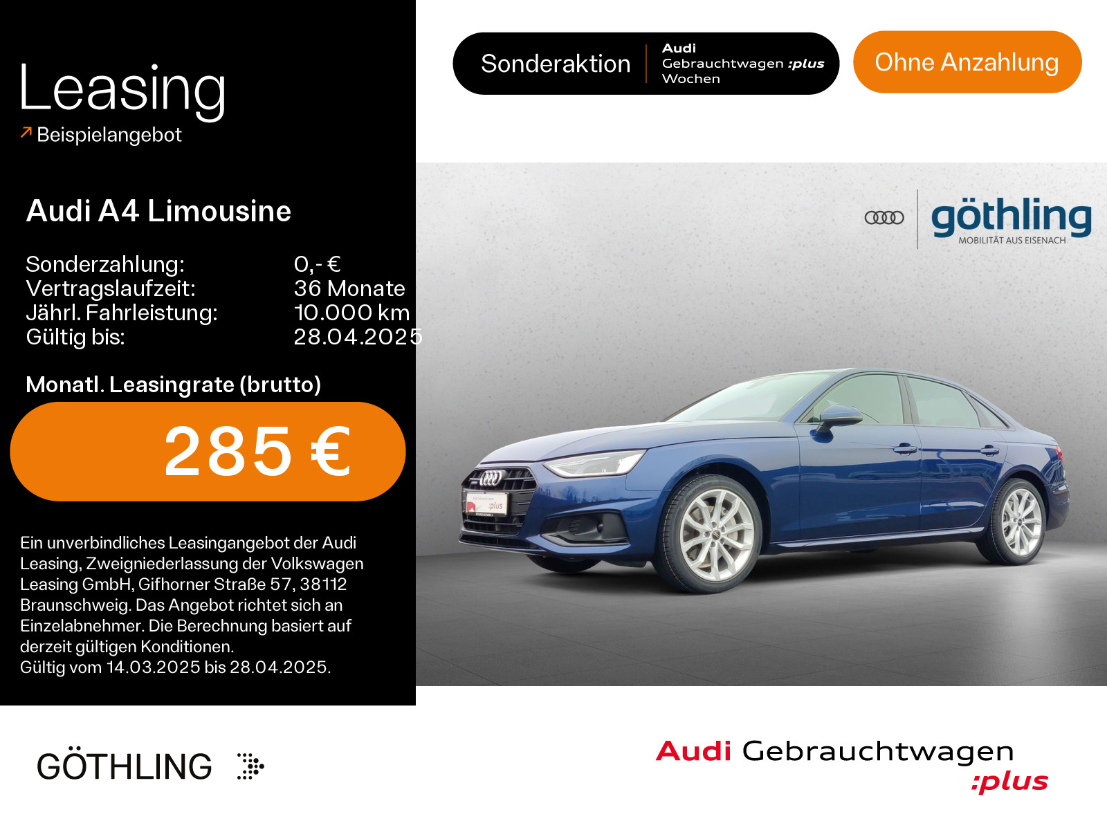 A4 Limousine 40 TDI quattro *LED*Navi+*Kam*Optik
