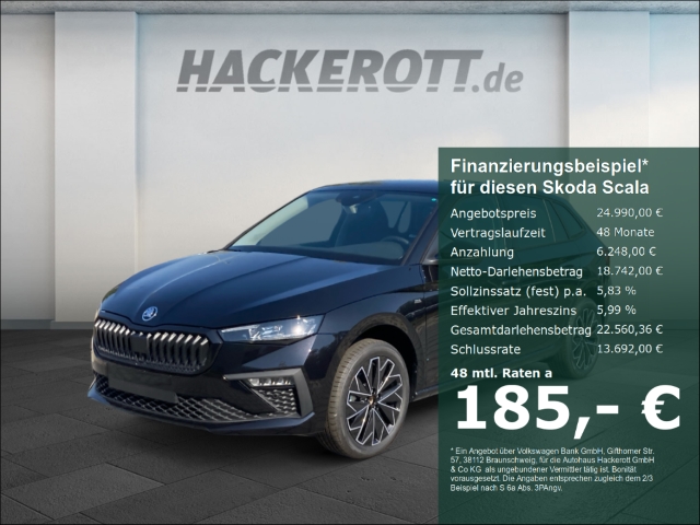 Skoda Scala 1.0 TSI Drive v h Klimaa