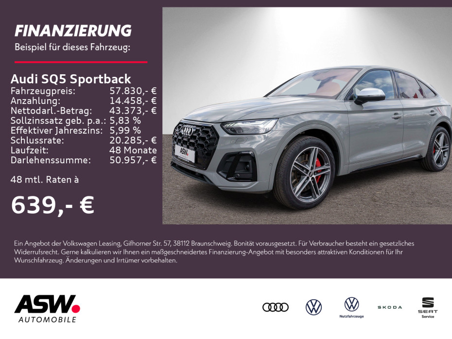 Audi SQ5 3.0 TDI quat Sportback tiptron
