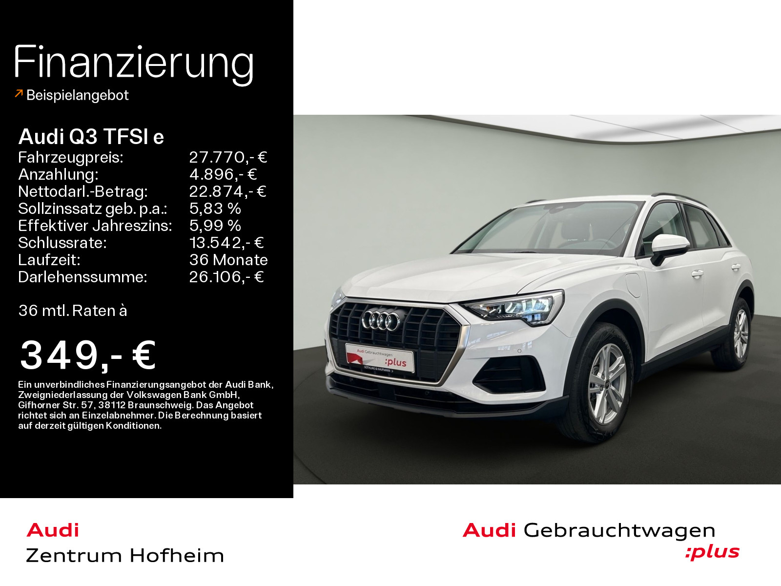 Q3 TFSI e 45 S tro*LED*Virtual*Navi+*PDC+*MFL*SHZ*Isofix*