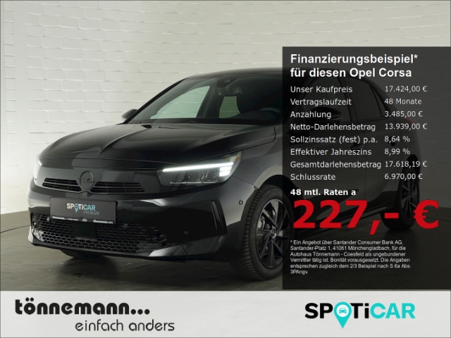 Opel Corsa F LICHT SITZ