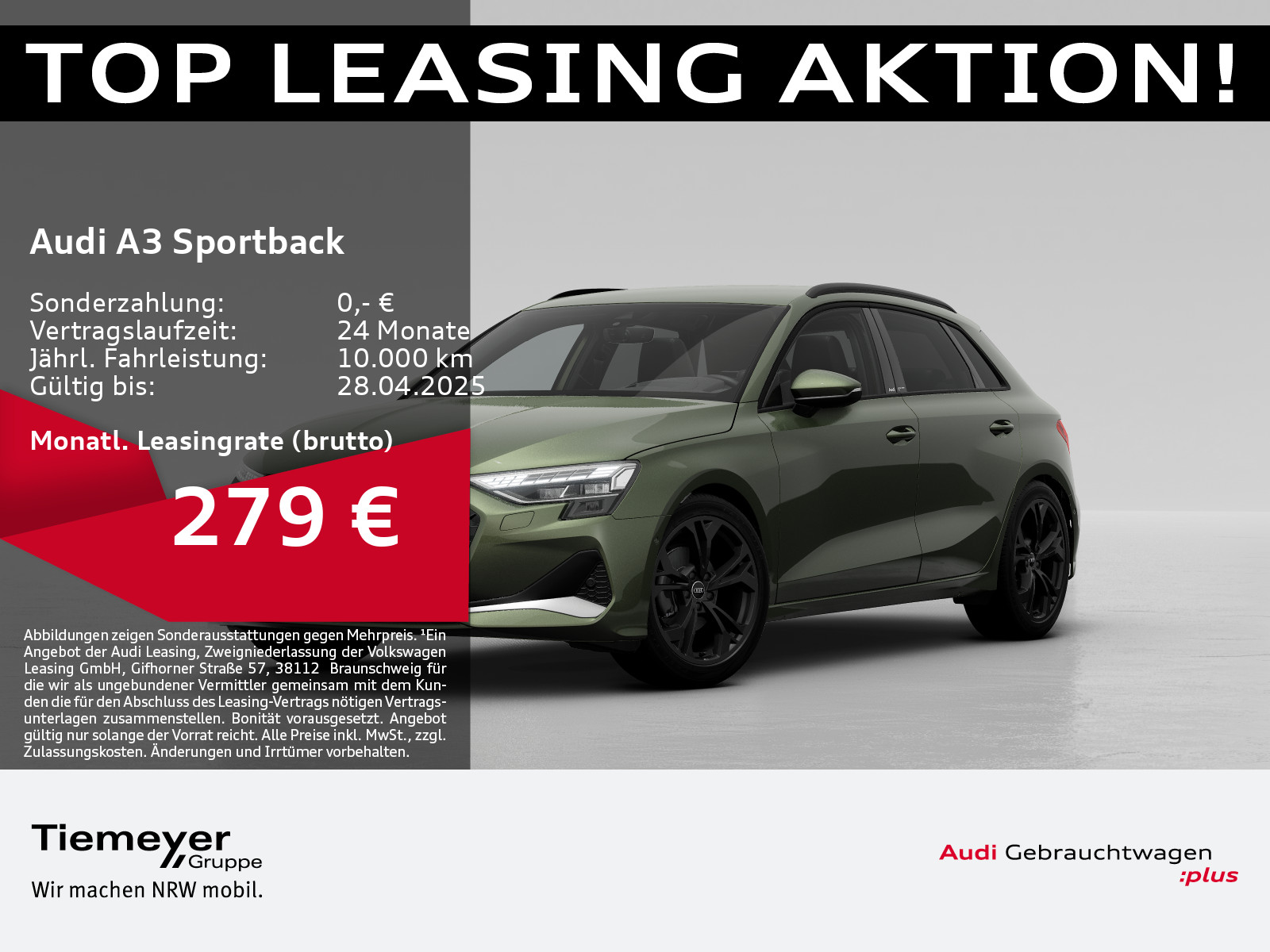 Audi A3 Sportback 30 TFSI S LINE SONSO LM18
