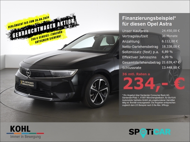 Opel Astra 1.6 L Edition Plug-in-Hybrid Automatik
