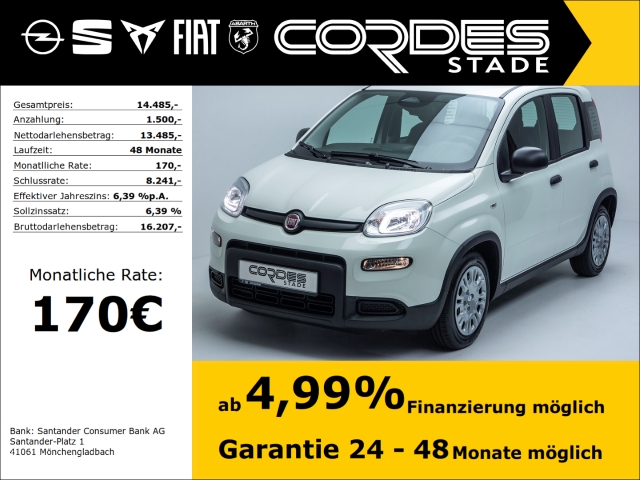 Panda Pandina 1.0 Mild Hybrid PDC BC VZ-Erkennung (90)