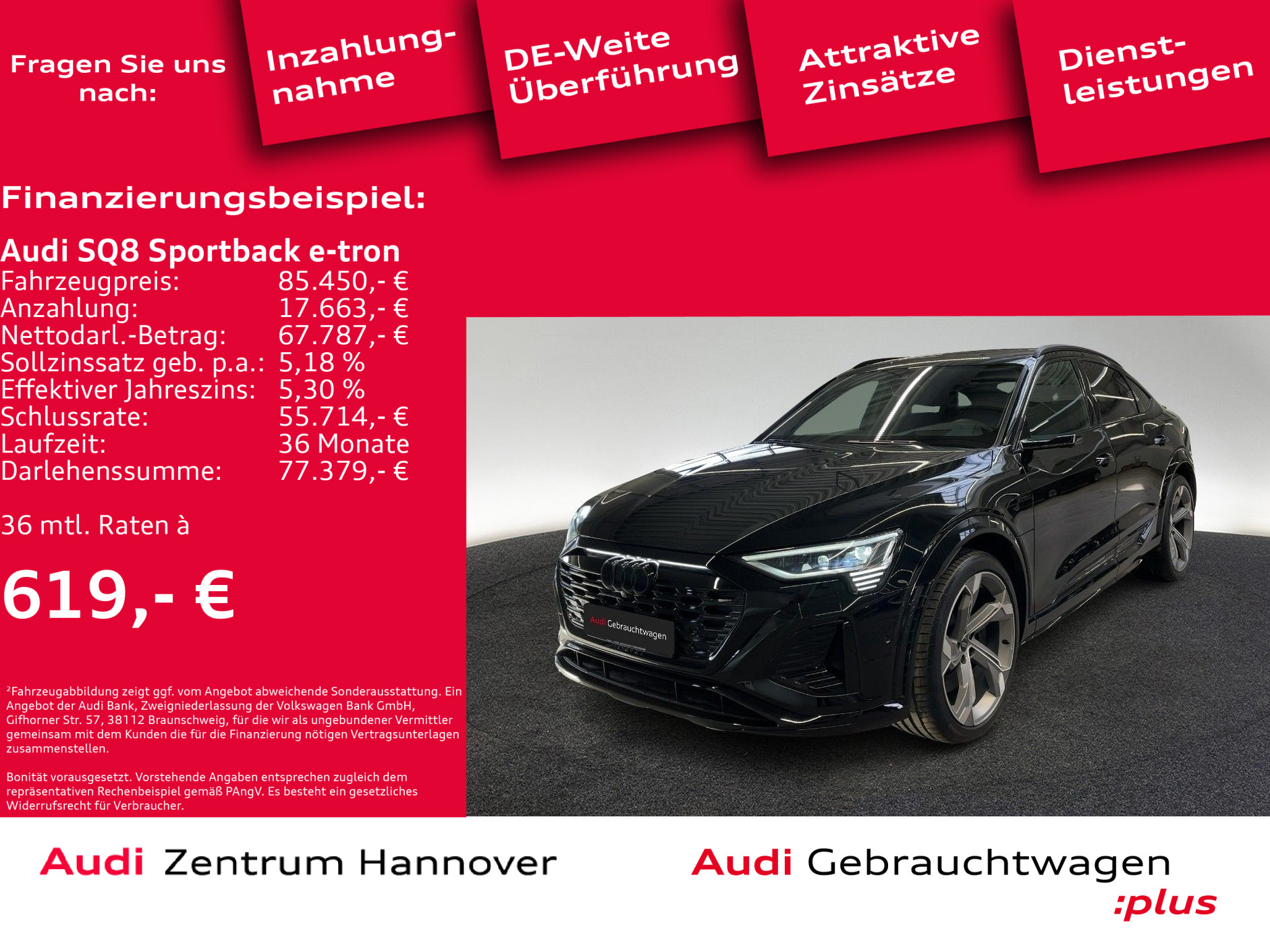 SQ8 Sportback e-tron quattro