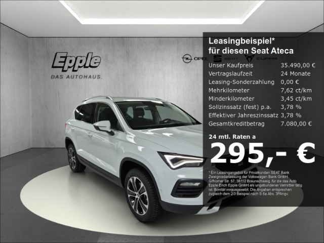 Seat Ateca 1.5 TSI Road Edition 110kW Digitales