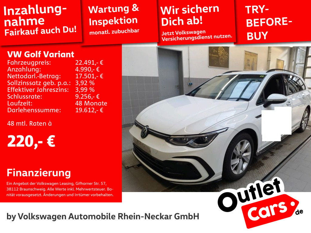Golf Variant VIII 2.0 TDI R-Line DSG Navi PDC LED uvm