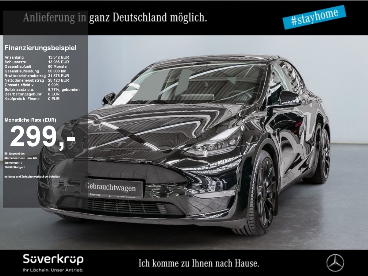 Model Y Performance Dual AWD 75kWh PANO KAMERA