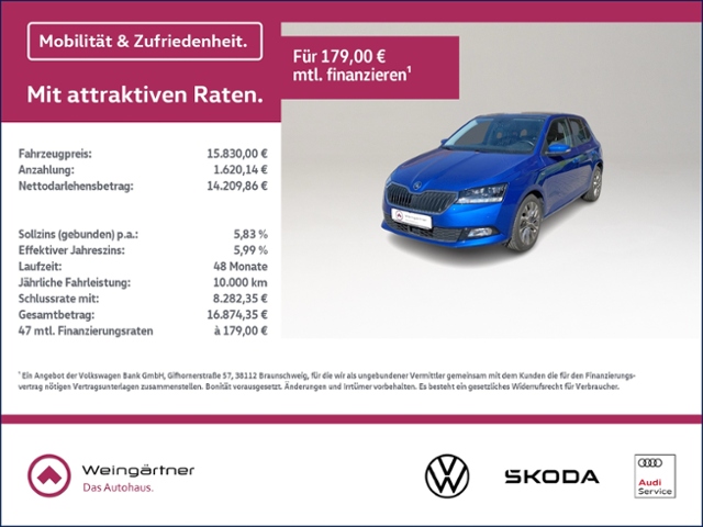 Skoda Fabia 1.0 TSI Clever Best