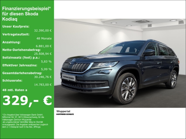 Kodiaq 2.0 TDI 4M DSG LED NAVI AHK KAMERA SHZ PDC LM