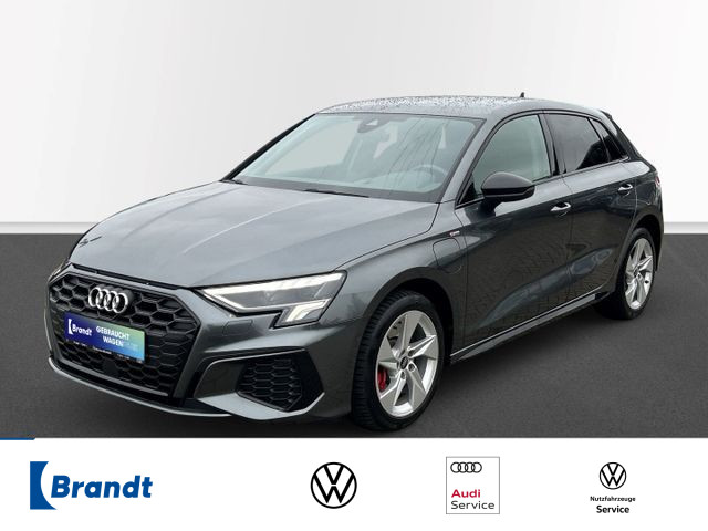 A3 Sportback 45 TFSIe S-LINE+S-TRONIC+LED+HUD+NAVI+ACC+B&O