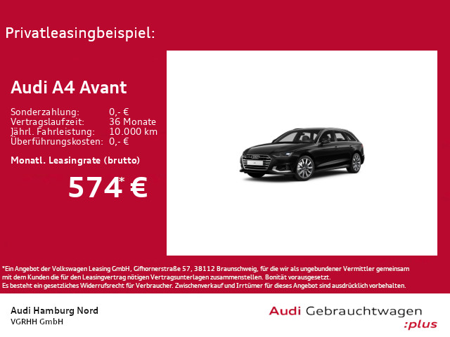 Audi A4 Avant 40 TDI advanced