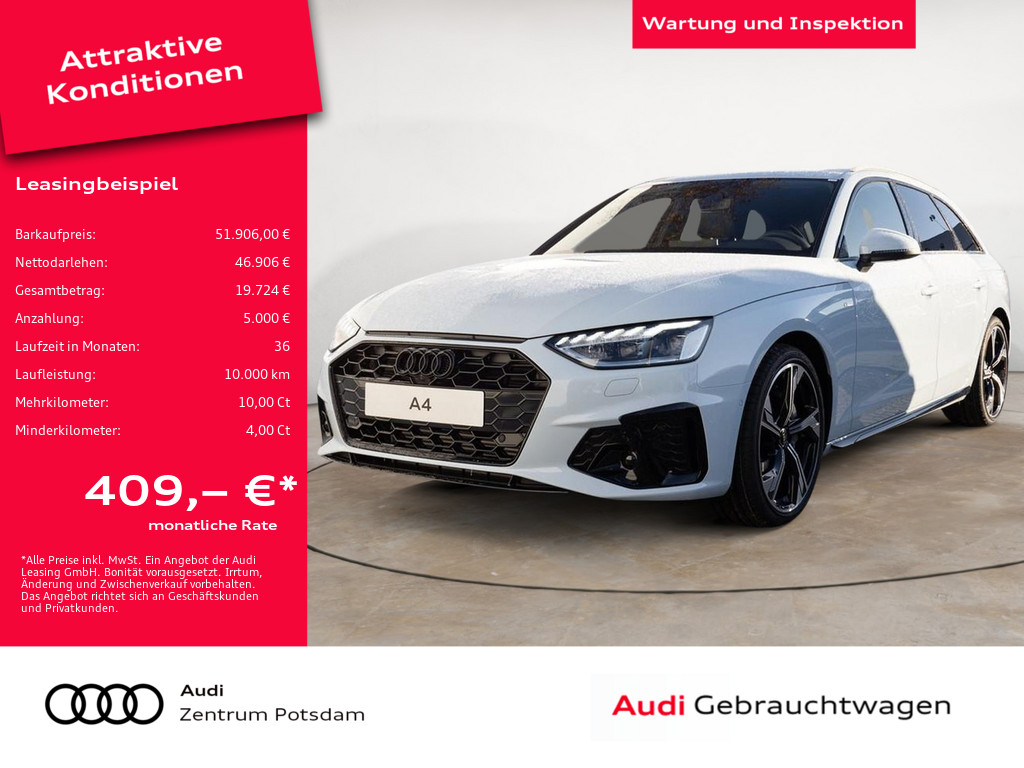 A4 Avant S line 40 TFSI