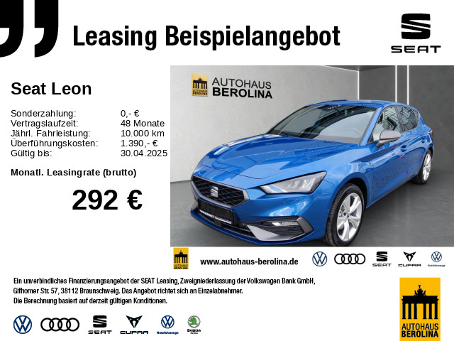Seat Leon 1.5 eTSI FR BEATS Vision