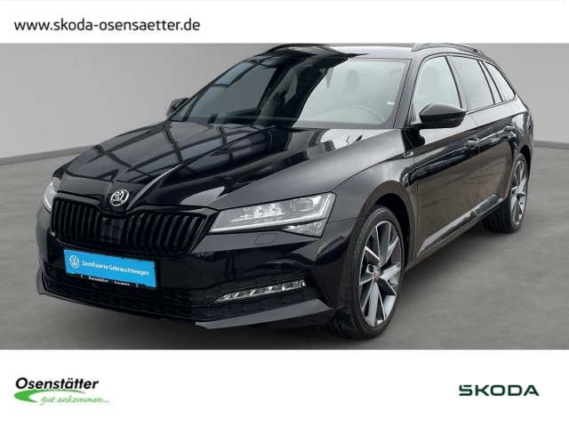 Superb Combi 2,0 TDI Sportline StandHZG AHK Matrix Virtual Memory