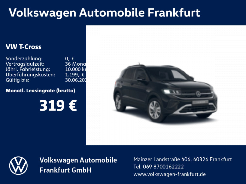 Volkswagen T-Cross 1.0 l TSI Life OPF )