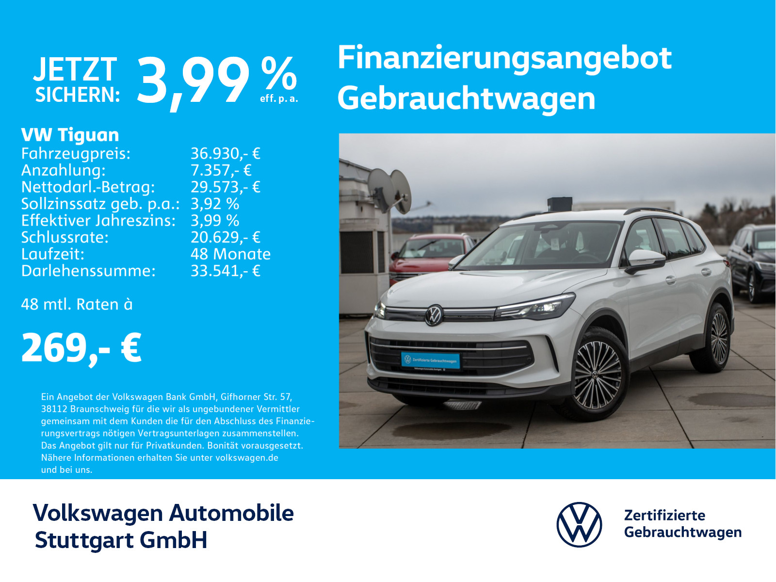 Volkswagen Tiguan 2.0 TDI Life