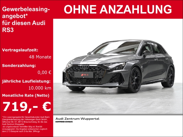 RS3 Sportback HUD AD Panorama Navi Leder Cockpit Soundsystem B & O Massagesitze
