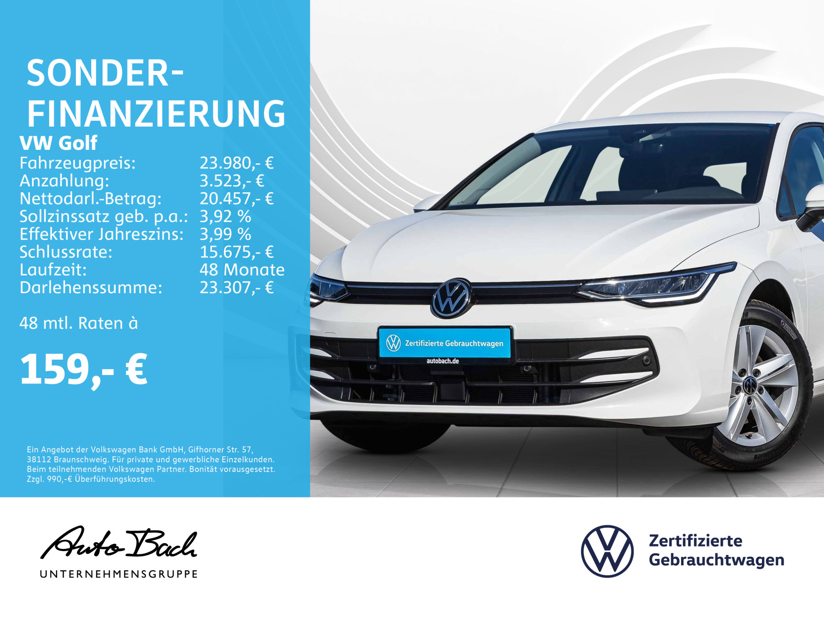 Volkswagen Golf 1.5 TSI VIII 