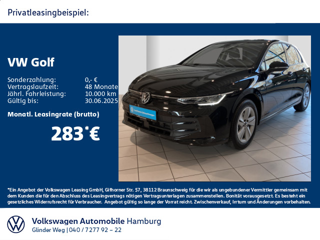 Golf VIII 1.5 eTSI DSG Life Ganzjahresreifen Navi