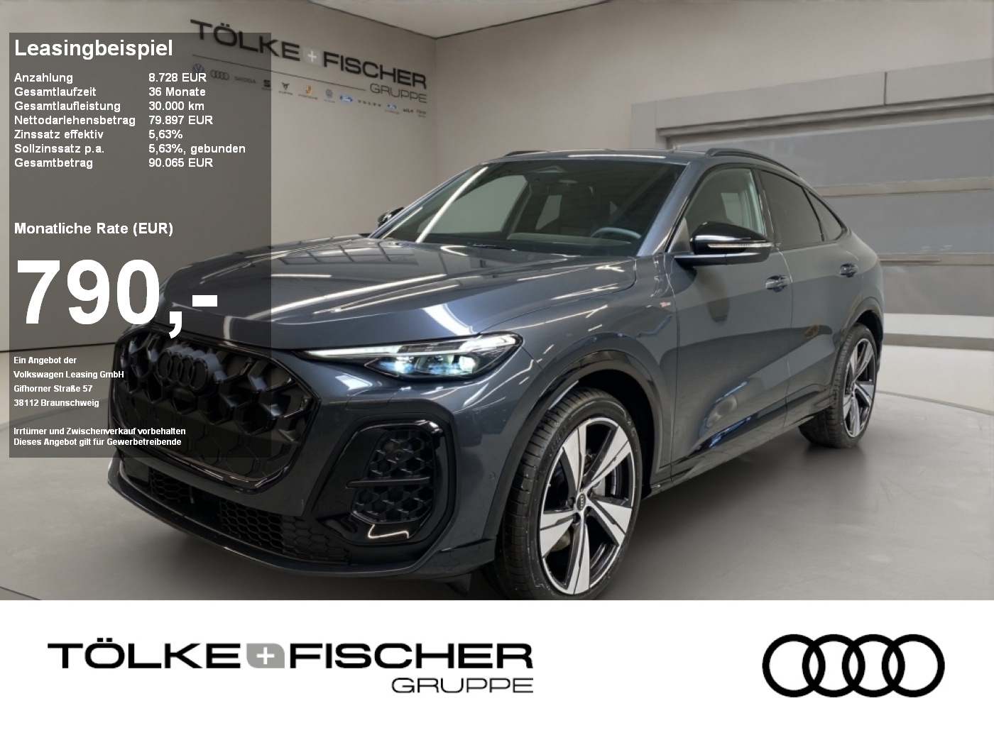 Q5 Sportback 2.0 TDI quattro W edition one mythosschwarz