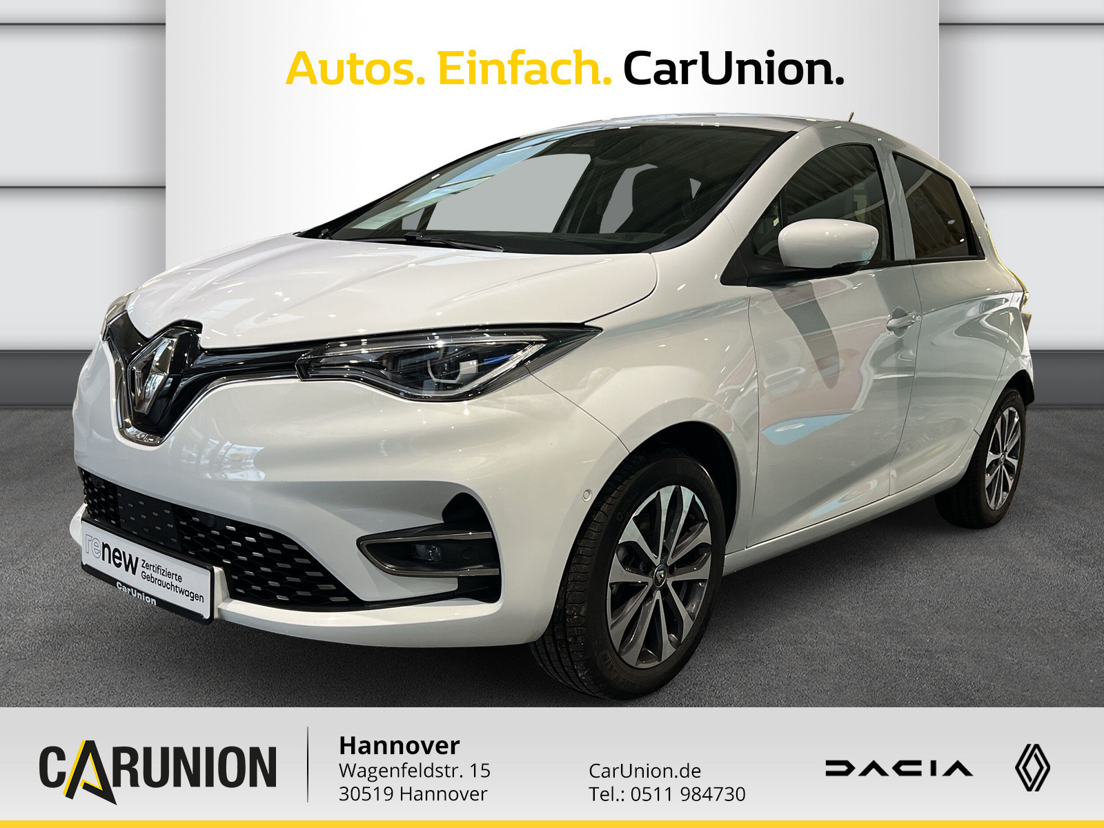 Renault ZOE INTENS (MY21) R1 E 50 B atteriekauf
