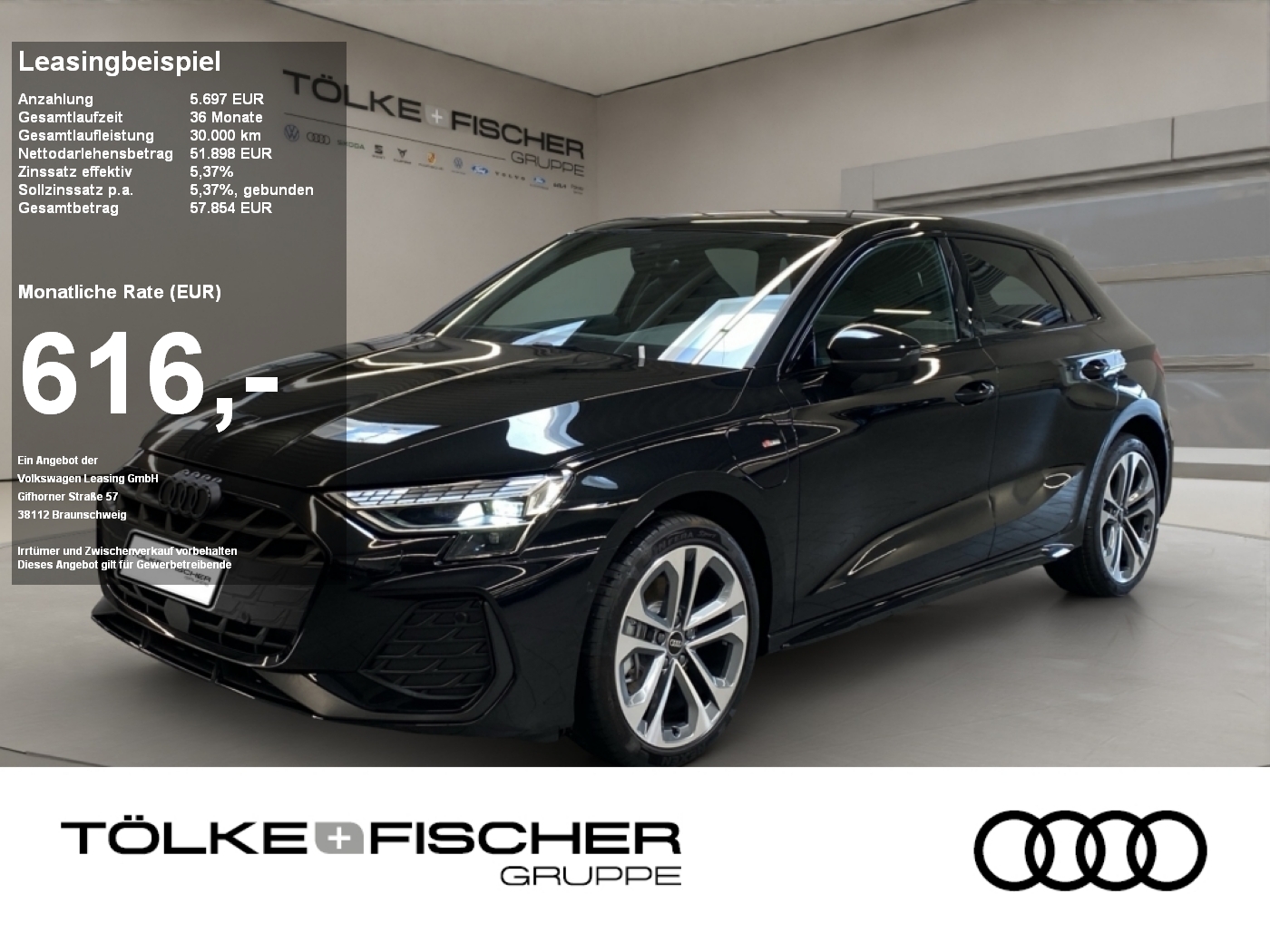 A3 Sportback 40 1.5 TFSI e S-Line S-line FLA LM